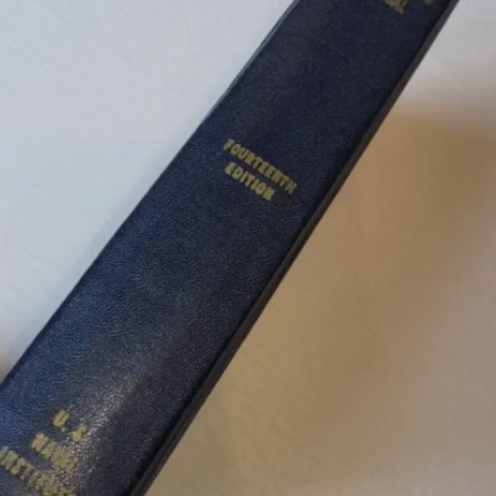 The Bluejackets' Manual Vintage Book 1950 Fourteenth Edition Navy History